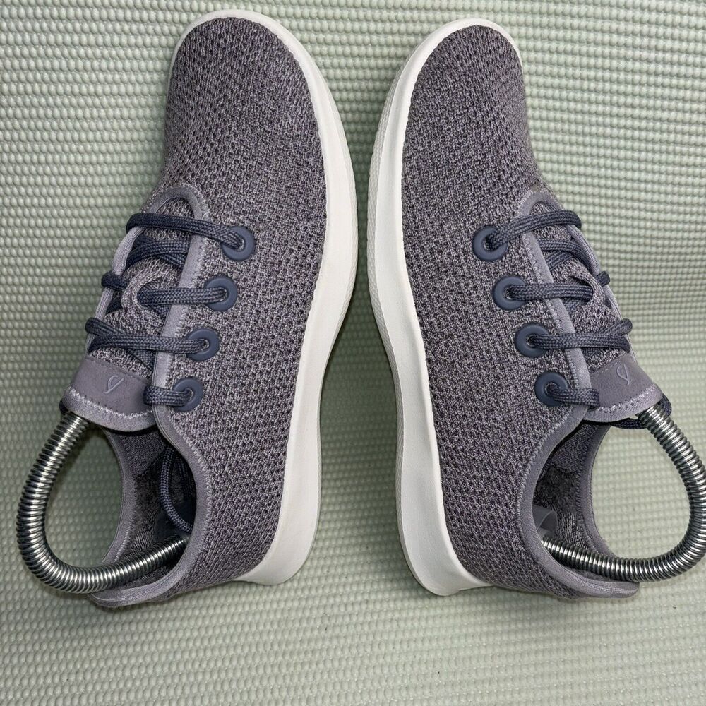 Allbirds Tree Runners Athletic Sneakers Shoes Women’s Size 7 Savana Dust - Picture 6 of 9